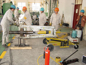 液壓拉馬應(yīng)用在拆卸行業(yè)